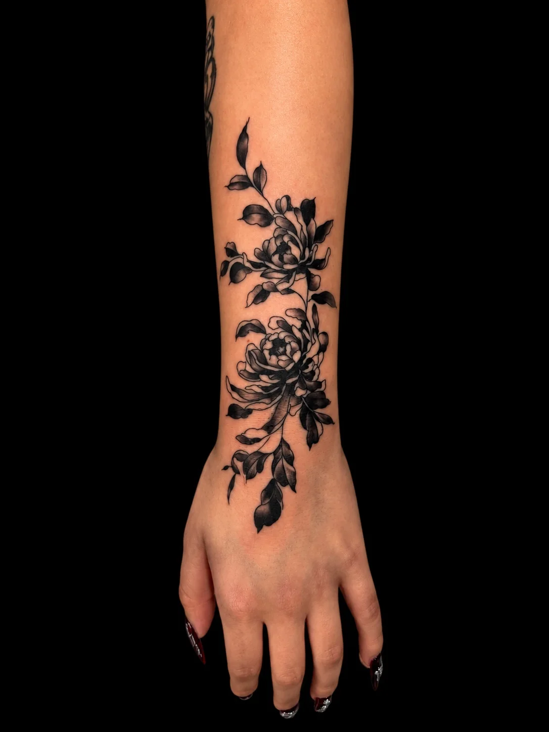 Crisantemos — Antebrazo