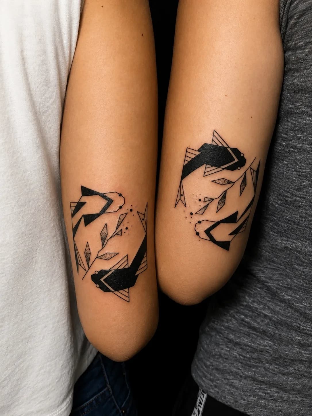 Peces geométricos — Antebrazos